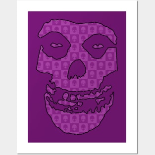 Crimson Ghost - Purple Aliens Posters and Art